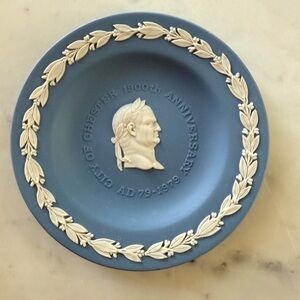Vintage Wedgwood Jasperware trinket dish